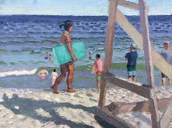 beach painting