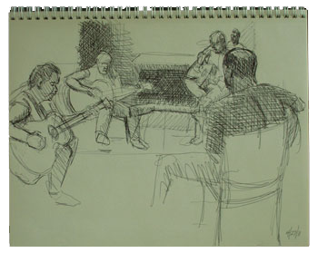 works on paper band
