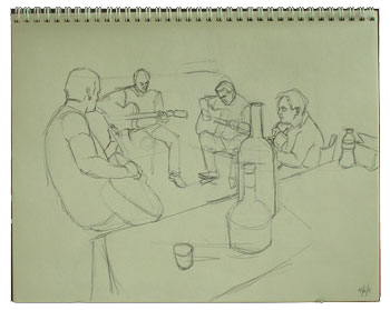 works on paper band