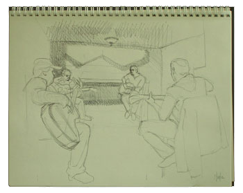 works on paper band